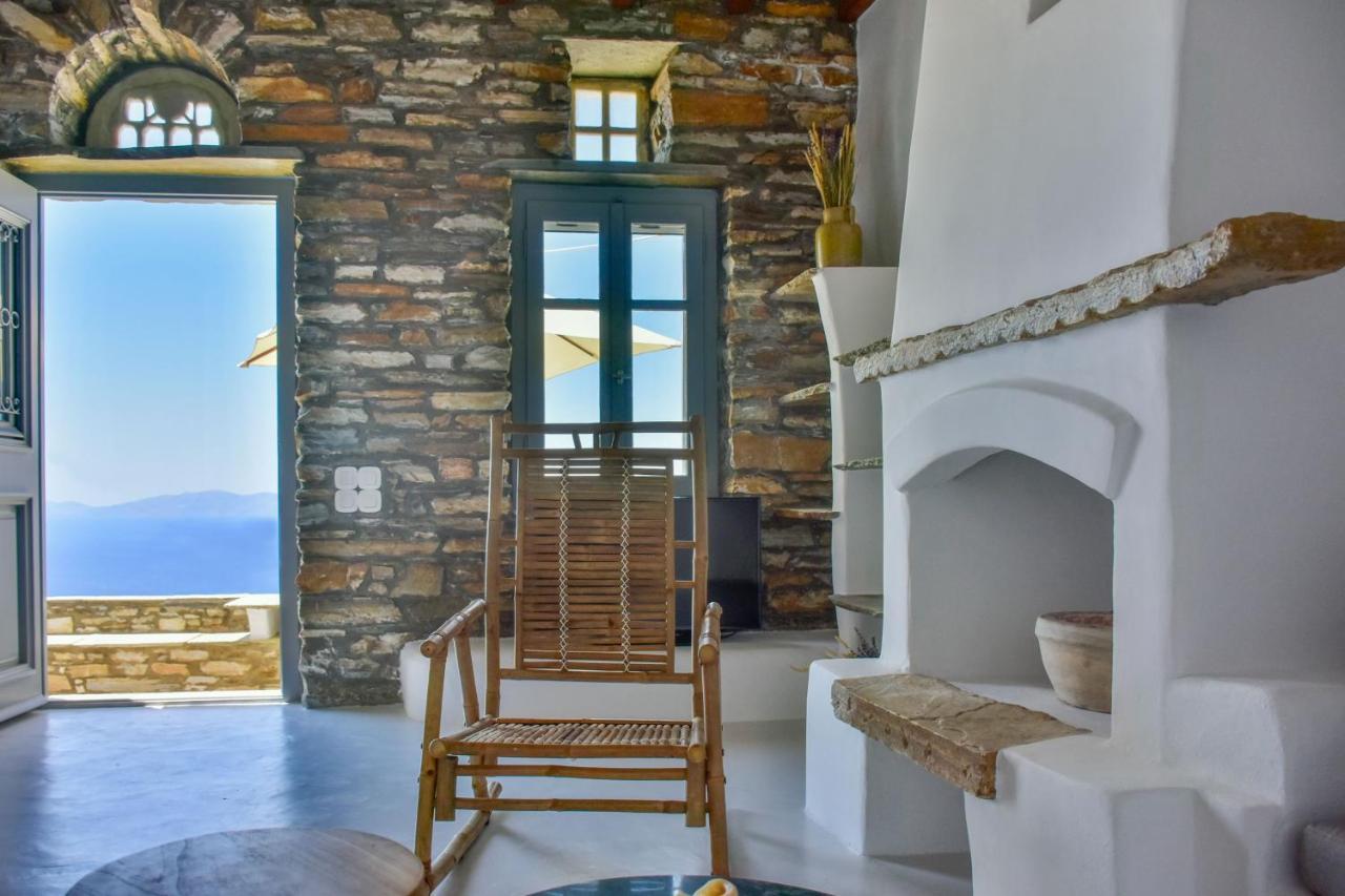 Living Theros Luxury Suites Kardhianí Buitenkant foto
