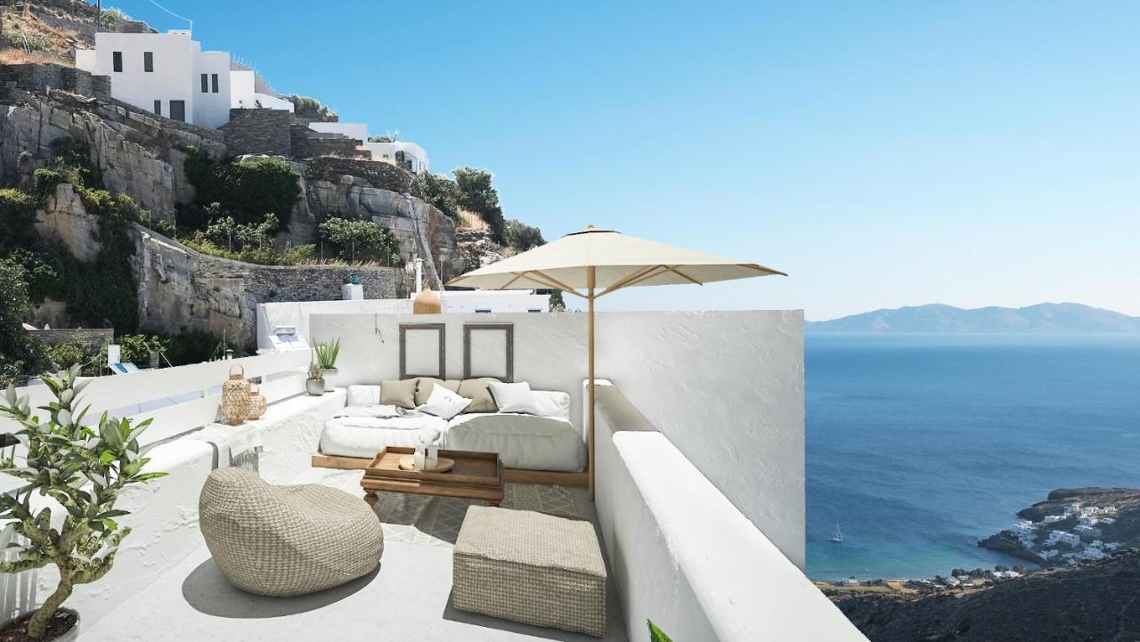 Living Theros Luxury Suites Kardhianí Buitenkant foto